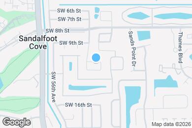 Map image of the property - 8800 SW 10th St