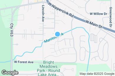 Map image of the property - 328 W Whispering Oaks Ln