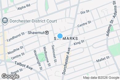 Map image of the property - 24 Centre Ave