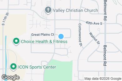 Map image of the property - 631 Great Plains Ct