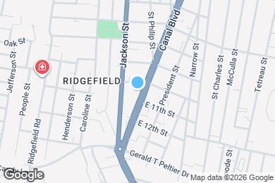 Map image of the property - 1012 Canal Blvd