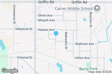 Map image of the property - 1006 Stinson St