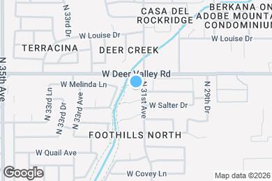 Map image of the property - 3111 W Melinda Ln