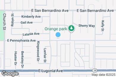 Map image of the property - 1123 E Pennsylvania Ave