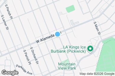 Map image of the property - 611 S Griffith Park Dr