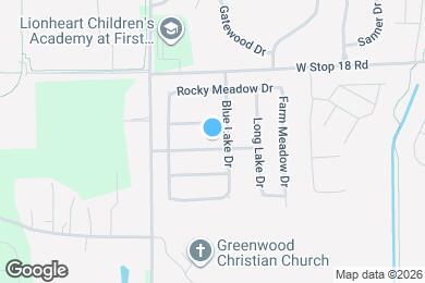 Map image of the property - 644 Blue Meadow Dr