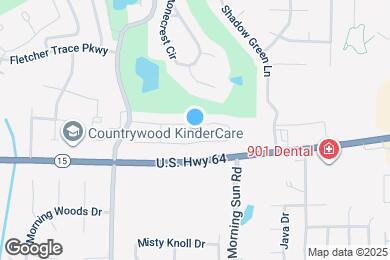 Map image of the property - 9587 Daly Dr