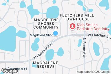 Map image of the property - 2105 Fletchers Point Cir