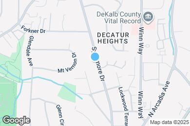 Map image of the property - 812 Sycamore Dr