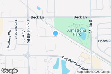 Map image of the property - 539 Duroc Ct
