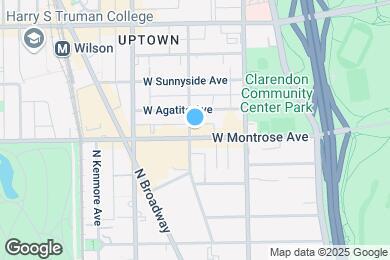 Map image of the property - 846 W Montrose Ave