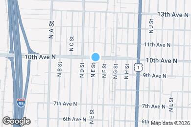 Map image of the property - 922 N E St