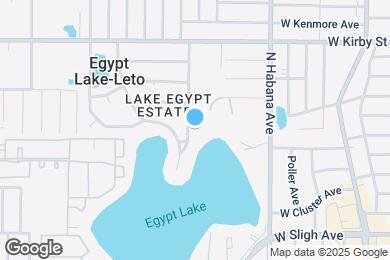 Map image of the property - 7321 Egypt Lake Dr