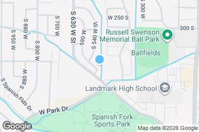 Map image of the property - 482 W 465 S