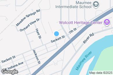 Map image of the property - 709 Sackett St