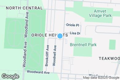 Map image of the property - 2091 Penrose Dr