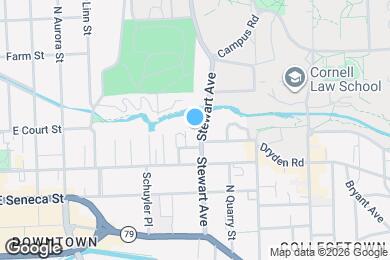 Map image of the property - 410 Stewart Ave