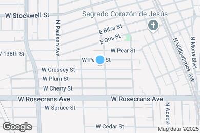 Map image of the property - 507 W Cressey St