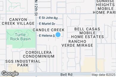 Map image of the property - 1343 E Helena Dr