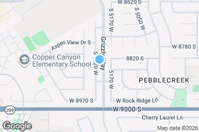 Map image of the property - 8847 Mountain Vista Dr