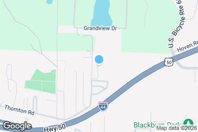 Map image of the property - 624 Palisades Dr