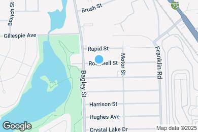 Map image of the property - 301 Rockwell St