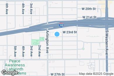 Map image of the property - 2249 West 24th St