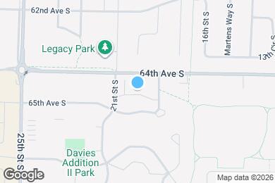 Map image of the property - Southridge Townhomes