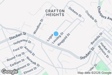 Map image of the property - 1042 Lessing St