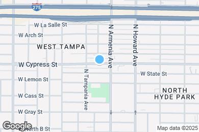 Map image of the property - 2412 W Cypress St