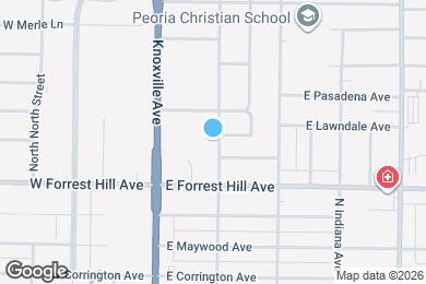 Map image of the property - 3207 N. Peoria Avenue
