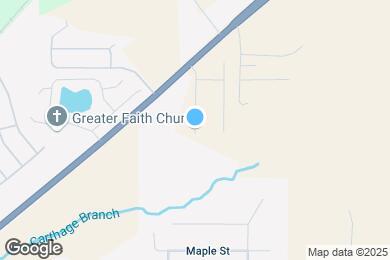 Map image of the property - 16347 Creek Dr