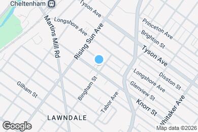 Map image of the property - 6800 Bingham St