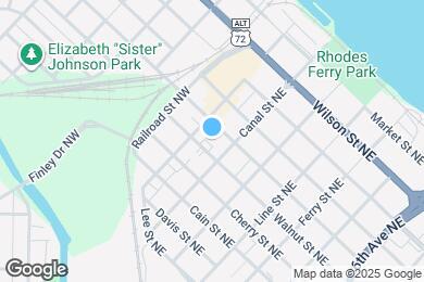 Map image of the property - 14 Walnut St NE