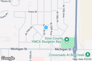 Map image of the property - 236 N 17th Dr