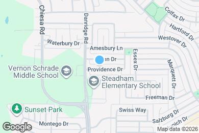 Map image of the property - 7501 Providence Dr