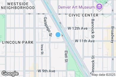 Map image of the property - 601 W 11th Ave