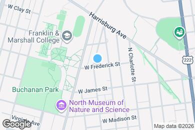 Map image of the property - 529 W Frederick St
