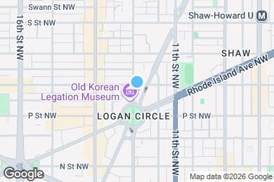 Map image of the property - 1509 13th St NW