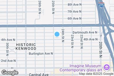 Map image of the property - 2443 4th Ave N