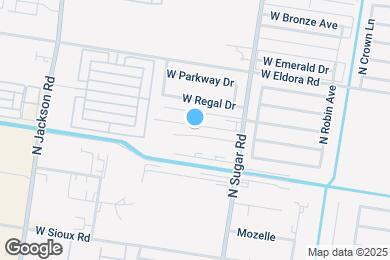 Map image of the property - 1307 W Heritage Dr