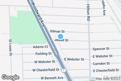 Map image of the property - 166 Jewell St