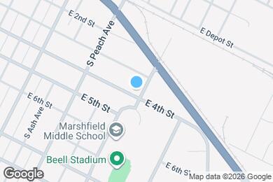 Map image of the property - 310 S Palmetto Ave