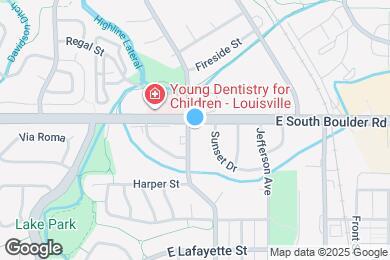 Map image of the property - 1612 Garfield Ave