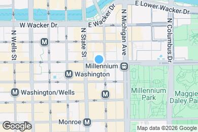 Map image of the property - 29 W Randolph St