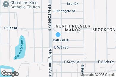 Map image of the property - 2418 Dell Zell Dr