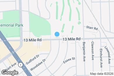 Map image of the property - 2808 W 13 Mile Rd