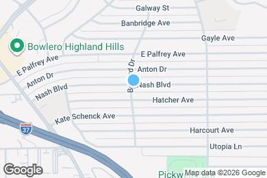 Map image of the property - Room in House on Nash Blvd