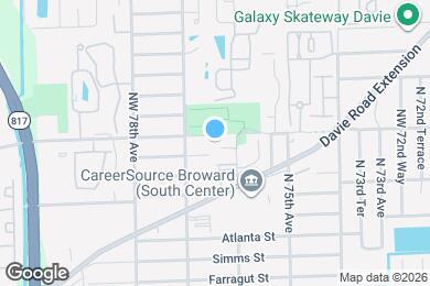 Map image of the property - 7645 NW 32nd Pl
