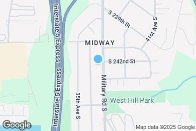 Map image of the property - 24203 36th Ave S